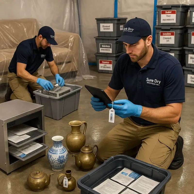 Content Protection and Restoration process in West Milwaukee, WI