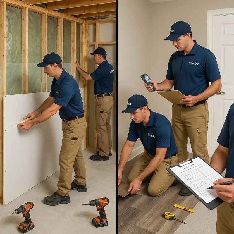 Repairs and Reconstruction process in West Milwaukee, WI